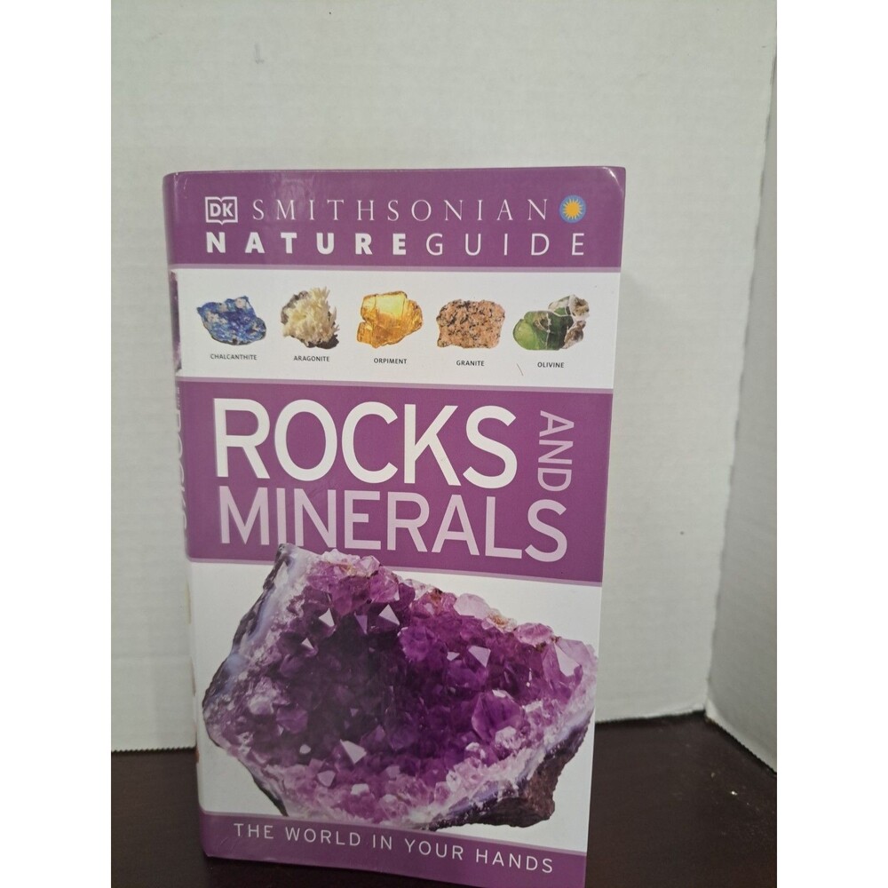 2012 Smithsonian Nature Guide Rocks And Minerals Paperback Book